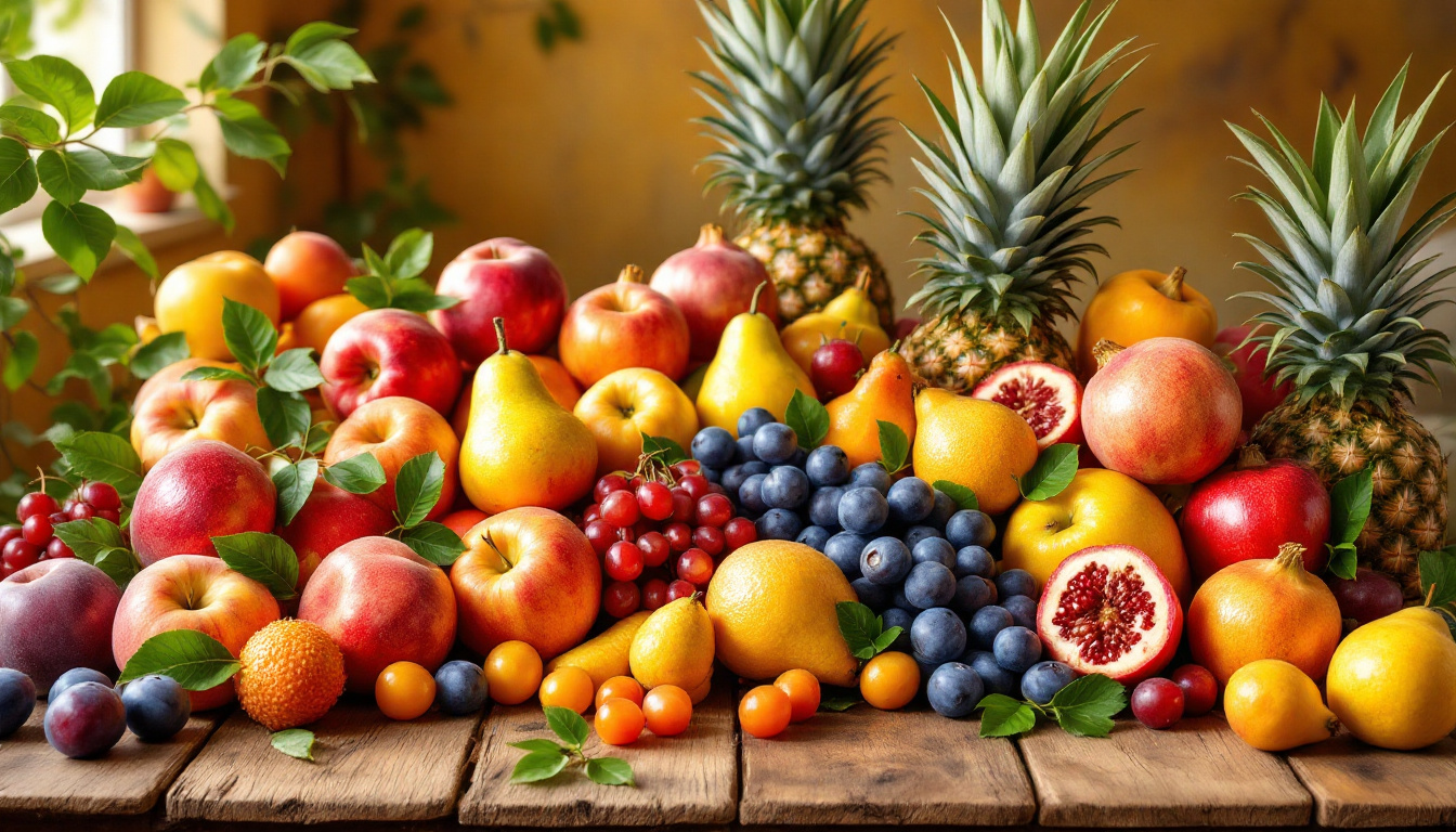 découvrez notre liste complète des fruits commençant par la lettre p. des descriptions appétissantes et des informations nutritionnelles vous attendent pour enrichir votre connaissance des fruits délicieux.