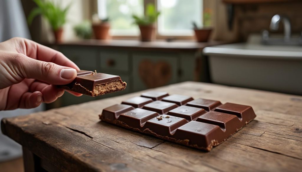 découvrez si croquer dans un vieux chocolat peut être risqué pour votre santé. dans cet article, nous explorons la durée de conservation du chocolat, les signes de détérioration et les précautions à prendre pour déguster vos friandises en toute sécurité.