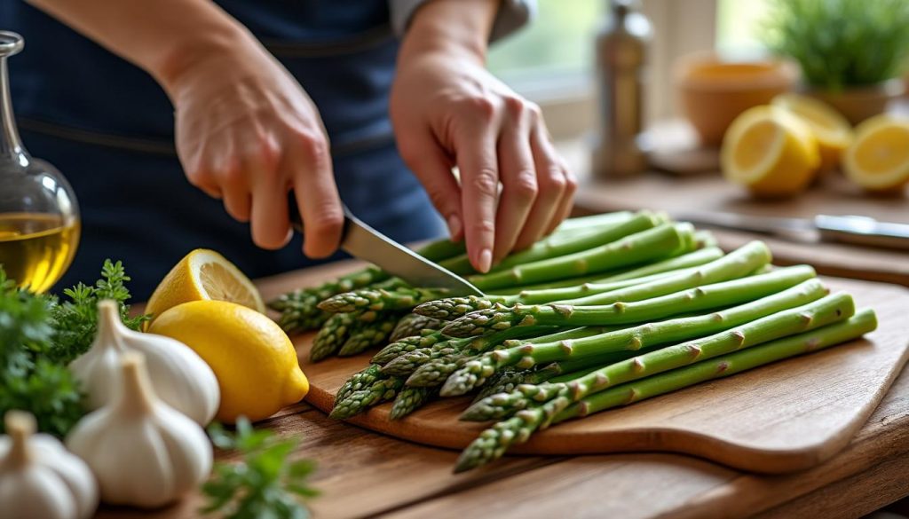 découvrez nos astuces et conseils pour bien préparer les asperges et réaliser des plats savoureux. apprenez à nettoyer, cuire et assaisonner vos asperges pour régaler vos convives !