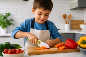 découvrez comment choisir le couteau enfant idéal pour garantir sécurité et autonomie en cuisine, avec des modèles adaptés aux petits cuisiniers.