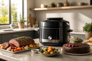 découvrez le cuiseur ninja, l'appareil incontournable qui transforme vos recettes salées et sucrées en véritables succès culinaires, facile et rapide à utiliser.