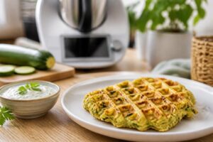 découvrez notre recette légère de gaufres de courgettes au thermomix, idéale pour des apéritifs savoureux et équilibrés. facile à préparer et pleine de fraîcheur !