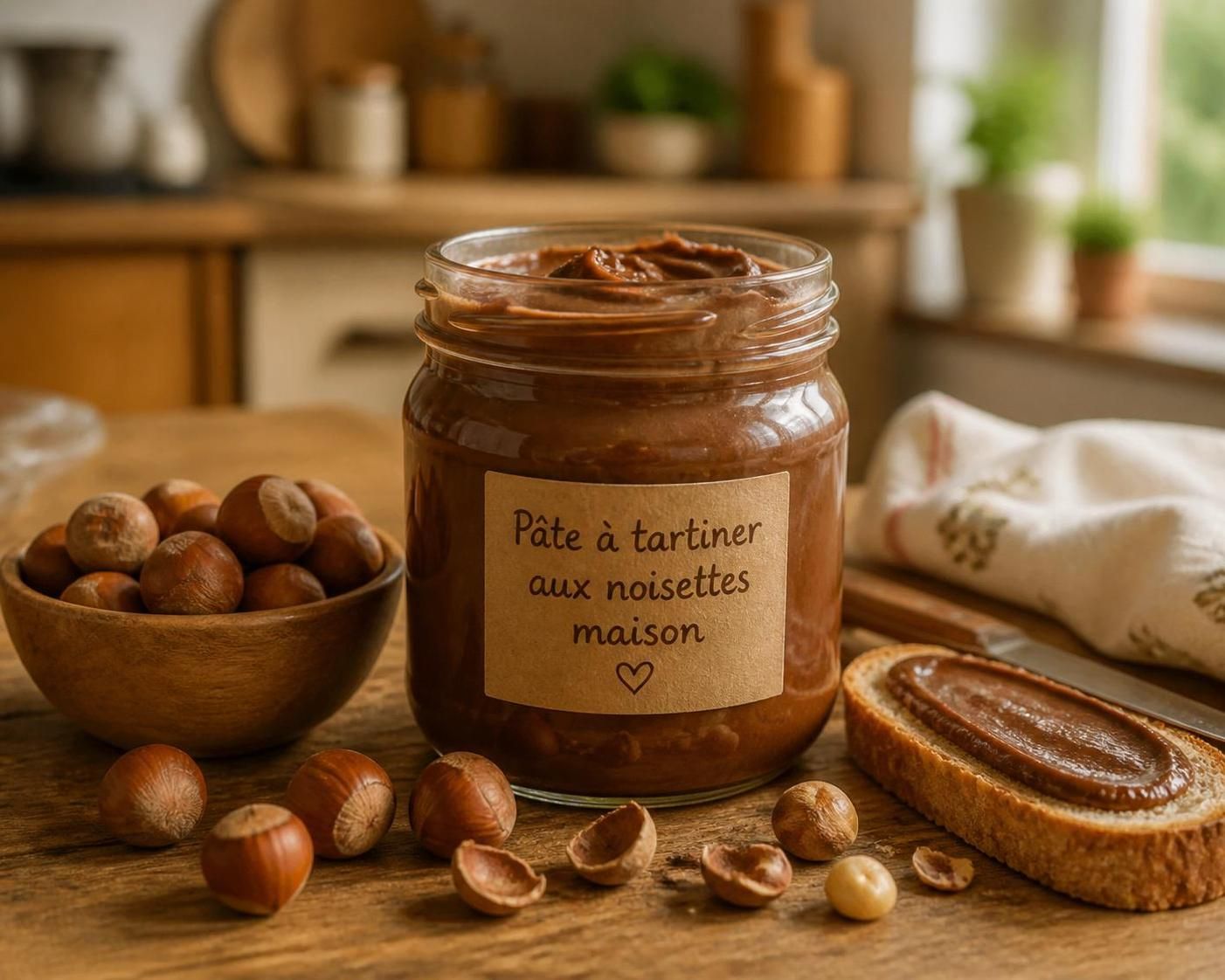découvrez une recette maison de pâte à tartiner aux noisettes qui rivalise avec les grandes marques, savoureuse et facile à préparer chez vous.