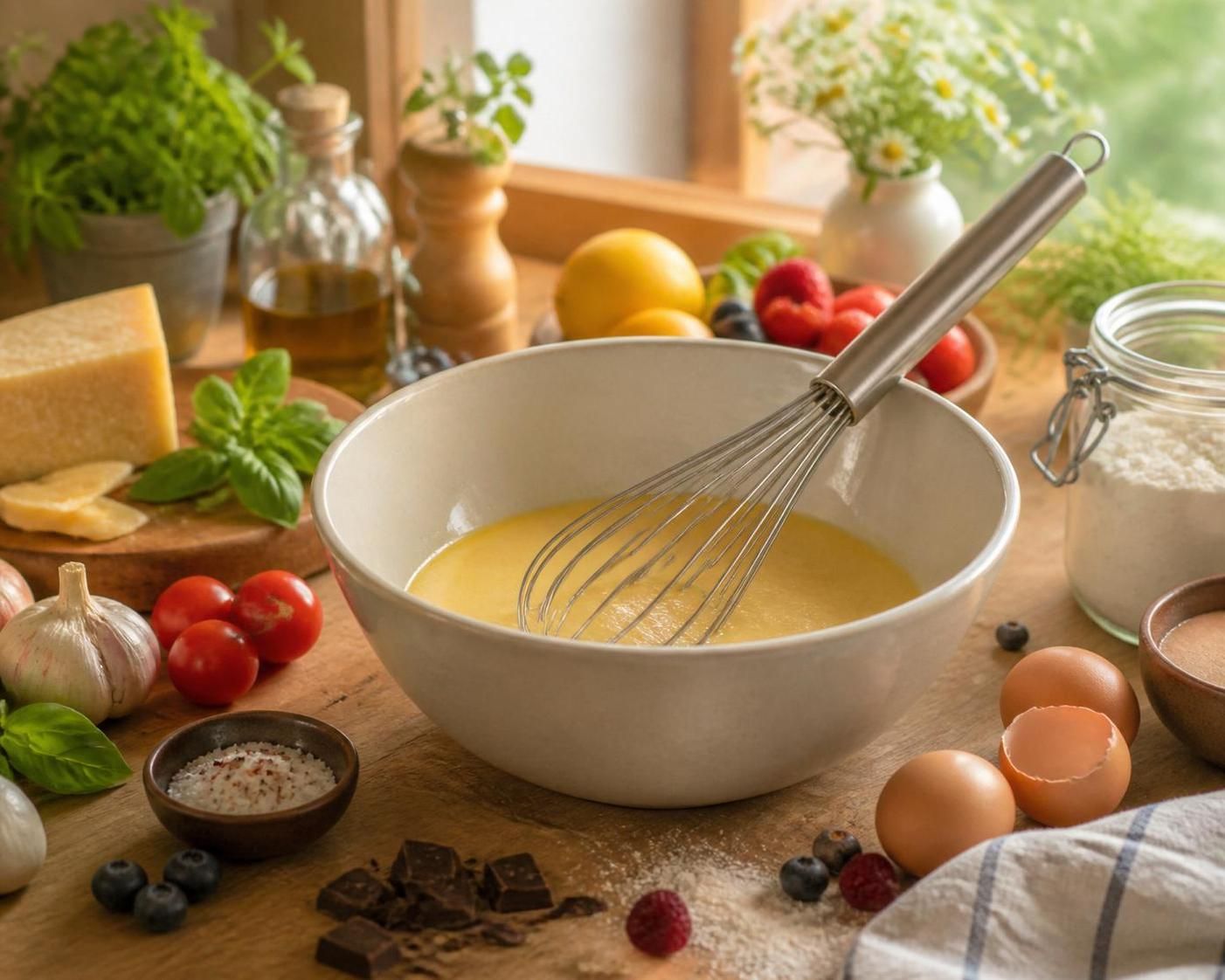 découvrez pourquoi le fouet est un outil indispensable en cuisine, parfait pour préparer aussi bien des plats salés que sucrés avec finesse et légèreté.