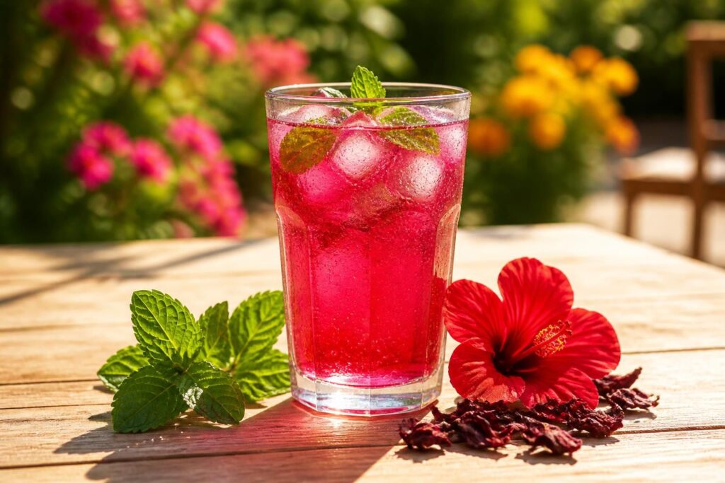 découvrez le bissap menthe, la boisson rafraîchissante et naturelle qui transforme vos pauses estivales en moments de fraîcheur et de plaisir.