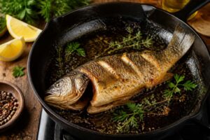 découvrez nos astuces pour cuisiner le black bass à la poêle, afin d'obtenir une cuisson savoureuse et rapide qui ravira vos papilles.