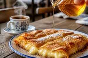 découvrez la recette authentique de la bougatsa, ce dessert grec alliant croustillant et fondant, avec nos astuces simples pour réussir parfaitement cette délicieuse pâtisserie.