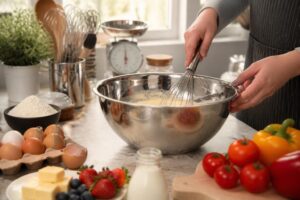 découvrez le cul de poule, l'ustensile indispensable en cuisine pour mélanger, battre et préparer toutes vos recettes avec succès.