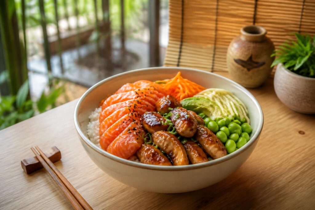 découvrez comment préparer un donburi maison, un bol japonais sain et savoureux, grâce à nos conseils faciles et recettes authentiques.