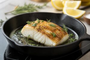 découvrez l'astuce simple pour réussir un dos de cabillaud à la poêle avec une chair tendre et savoureuse, parfaite pour un repas gourmand.