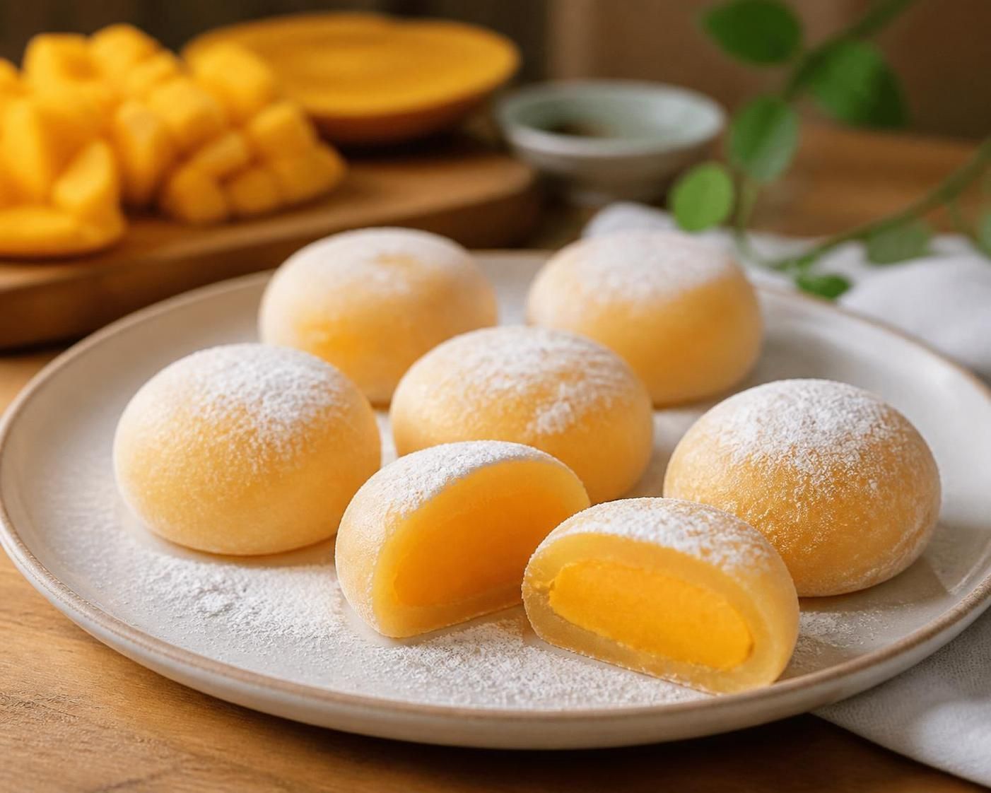 découvrez notre recette facile de mochi à la mangue, un dessert exotique et fondant qui ravira vos papilles en toute simplicité.