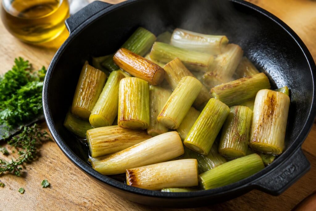 découvrez notre astuce simple pour réussir des poireaux à la poêle, fondants et savoureux à chaque cuisson. une recette facile pour sublimer vos légumes.