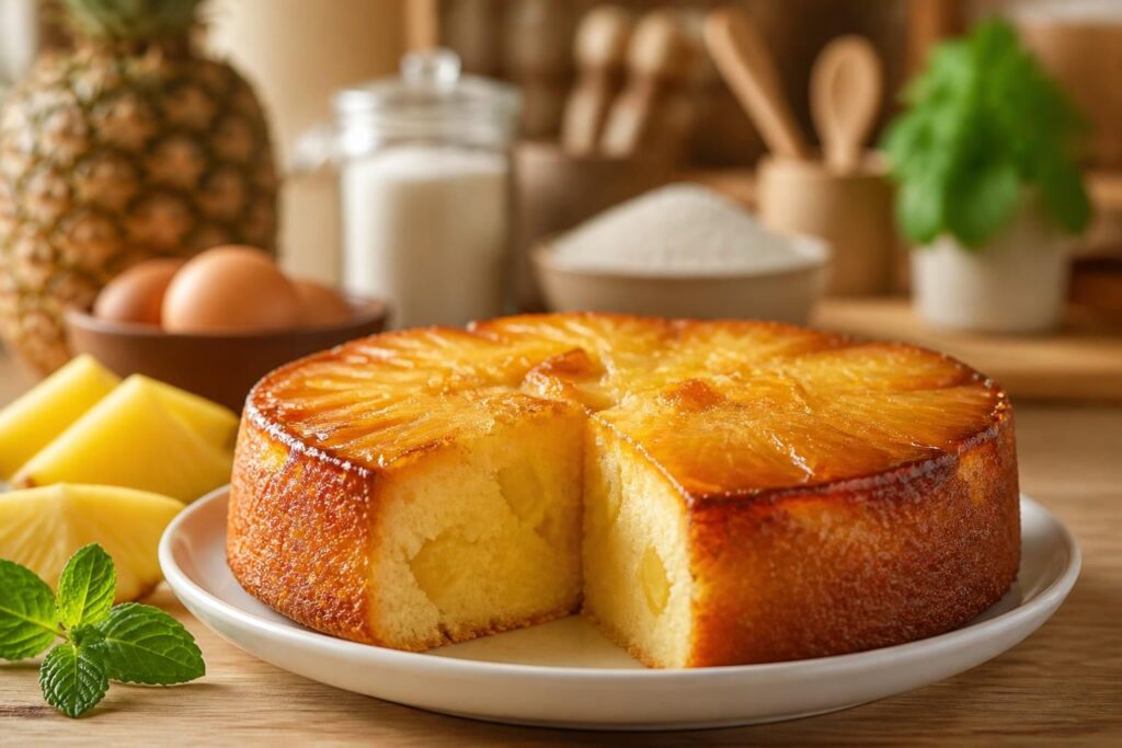 découvrez la recette du gâteau à l’ananas moelleux, avec tous les secrets pour obtenir une texture fondante et légère qui ravira vos papilles.
