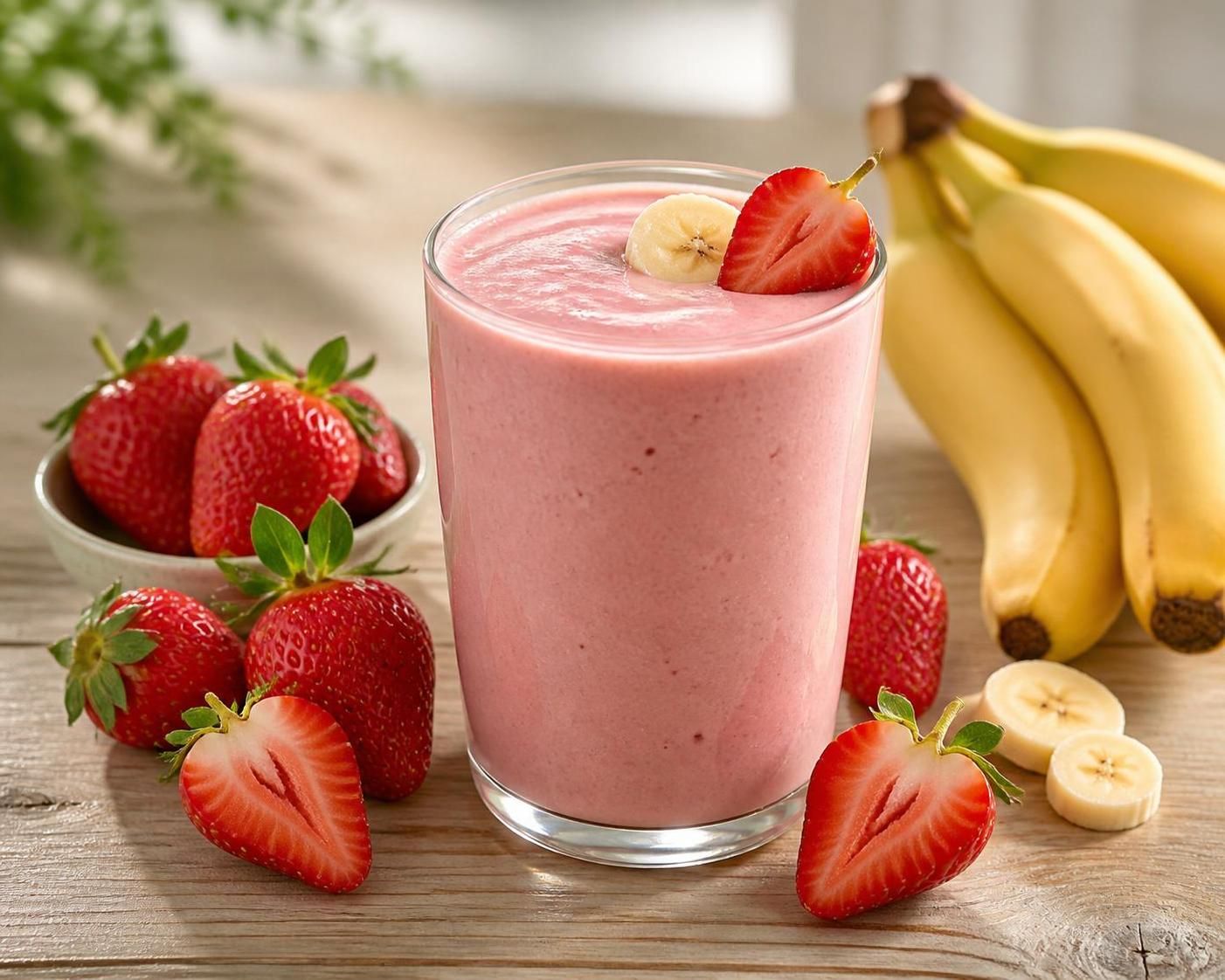 découvrez notre recette healthy de smoothie fraise banane, une boisson gourmande et rafraîchissante qui plaît à tous les palais. facile à préparer et pleine de vitamines !