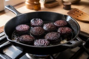 découvrez nos astuces pour cuire le boudin noir à la poêle et obtenir une texture croustillante et un goût savoureux à chaque bouchée.