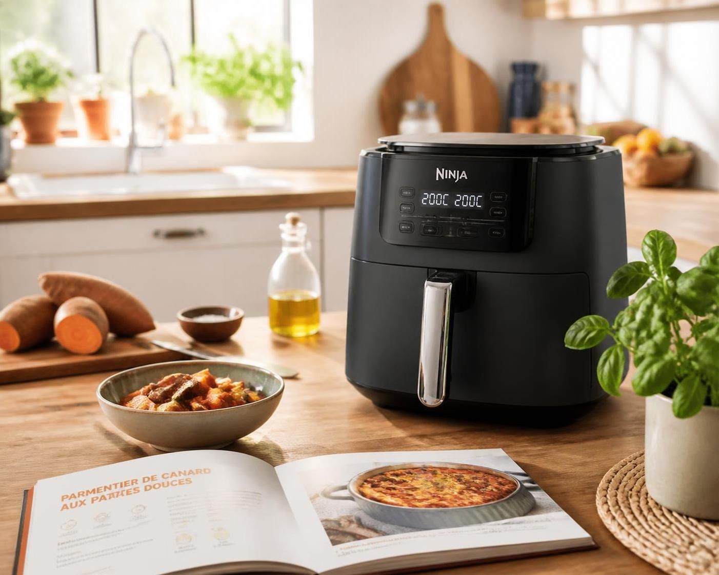 découvrez où télécharger gratuitement un pdf en français de recettes pour ninja air fryer et commencez à cuisiner facilement avec votre friteuse sans huile.