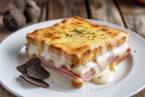 découvrez nos recettes gourmandes de croque-monsieur au comté, délicieusement accompagnées de jambon, béchamel onctueuse ou parfumées à la truffe pour un plaisir authentique.