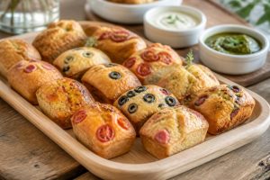 découvrez des recettes rapides de mini cakes salés, parfaits pour des apéritifs gourmands et faciles à préparer.