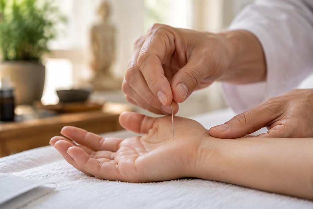 découvrez les points d’acupuncture de la main associés à la perte de poids selon la médecine traditionnelle, et ce que les connaissances actuelles en disent.