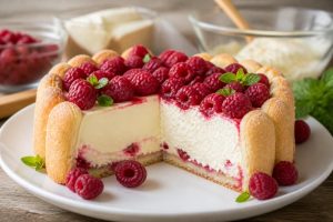 découvrez notre recette facile de charlotte aux framboises, avec des variantes gourmandes au mascarpone ou au fromage blanc pour un dessert léger et savoureux.
