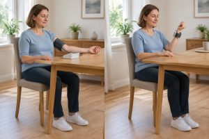 découvrez comment mesurer correctement votre tension avec un tensiomètre au poignet ou au bras et obtenir une mesure fiable grâce aux bons gestes.