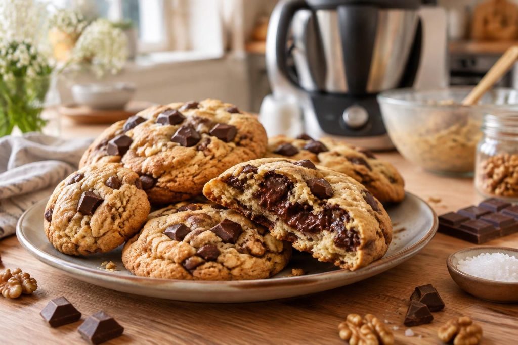 réalisez de délicieux cookies façon pierre hermé, croustillants à l’extérieur et moelleux à cœur, avec votre thermomix ou companion.