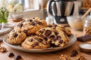 réalisez de délicieux cookies façon pierre hermé, croustillants à l’extérieur et moelleux à cœur, avec votre thermomix ou companion.