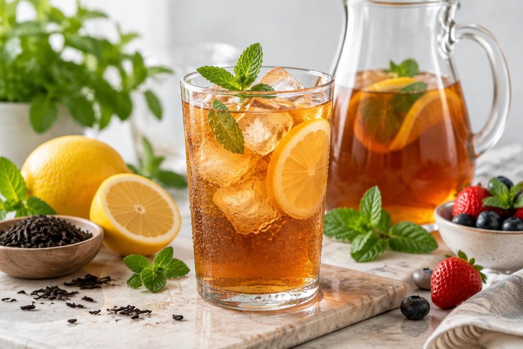 découvrez les calories du thé glacé, ses valeurs nutritionnelles et ses bienfaits. comparez les versions maison et industrielles pour mieux choisir.