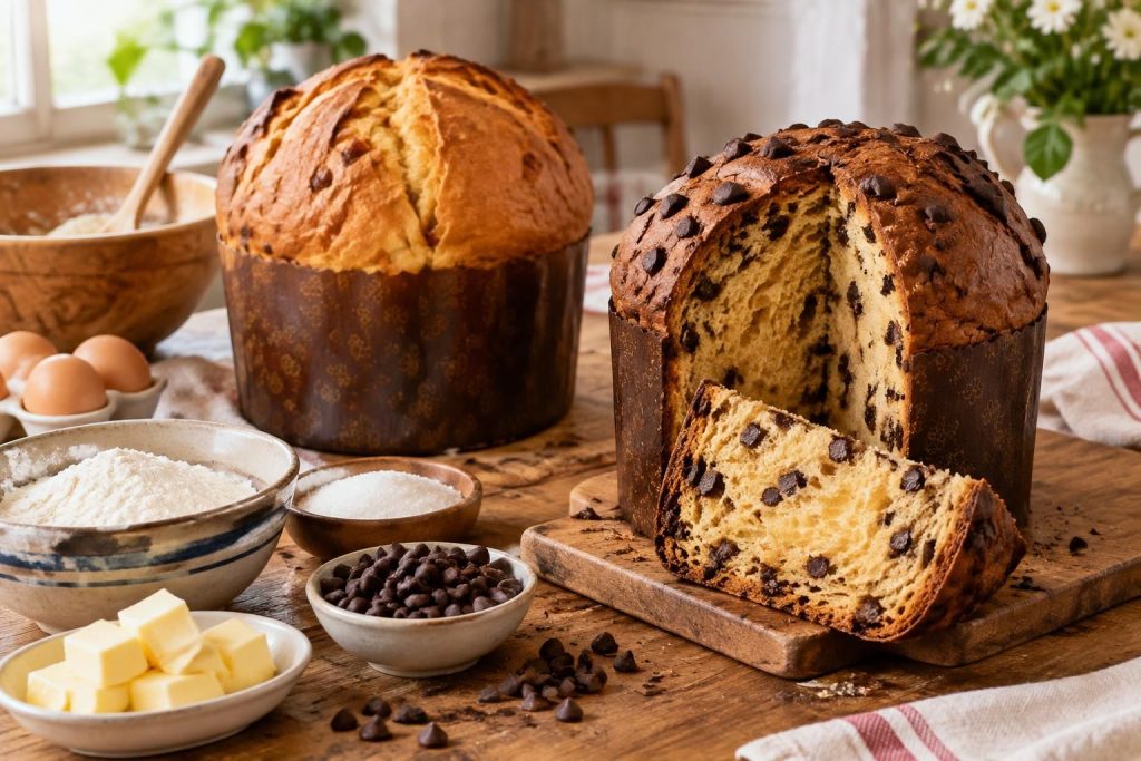 découvrez une recette facile de panettone nature ou au chocolat, sans robot ni levure : un dessert gourmand à préparer simplement à la maison.