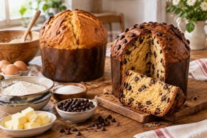 découvrez une recette facile de panettone nature ou au chocolat, sans robot ni levure : un dessert gourmand à préparer simplement à la maison.